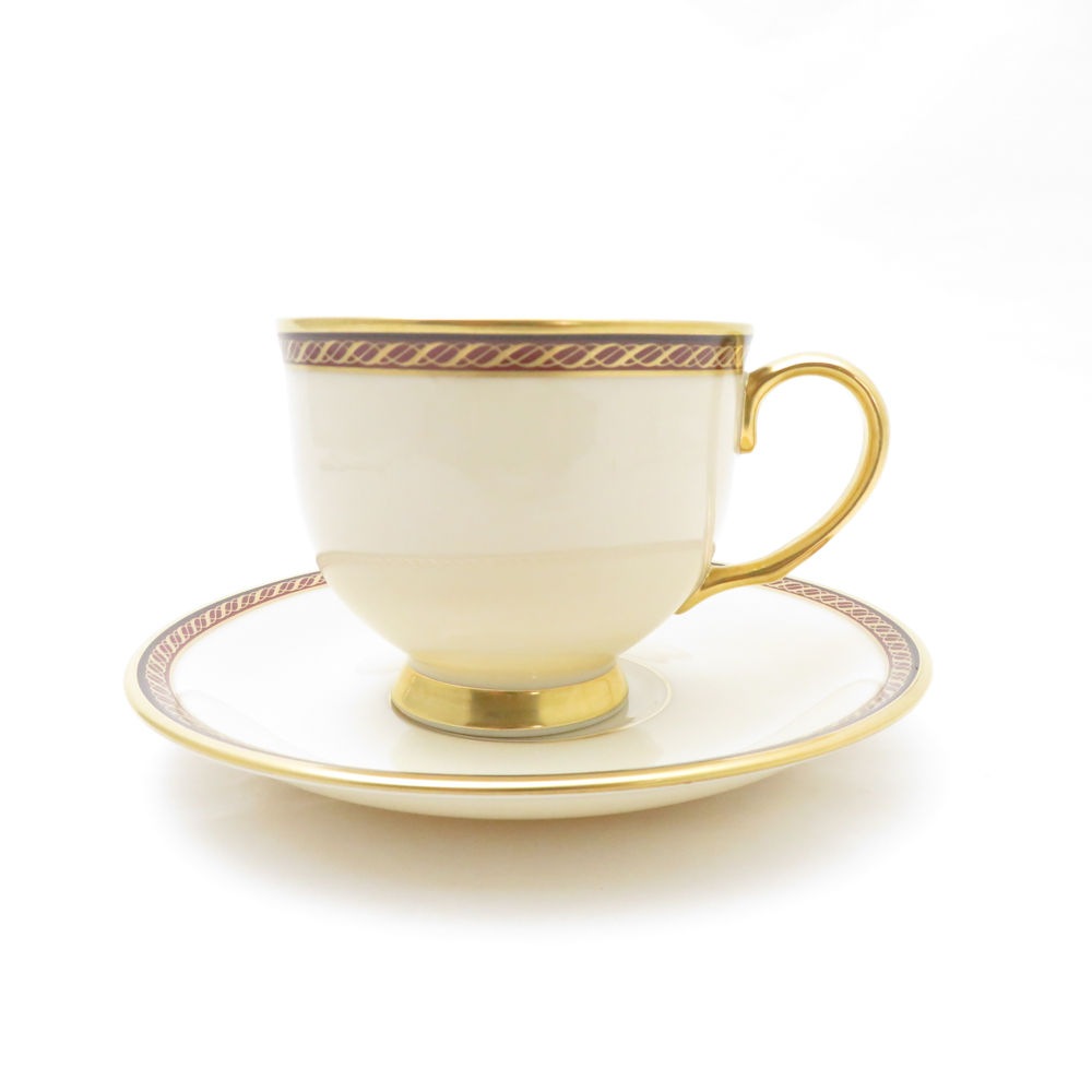 美品 LENOX レノックス モンロー カップ＆ソーサー ST145H 【中古】