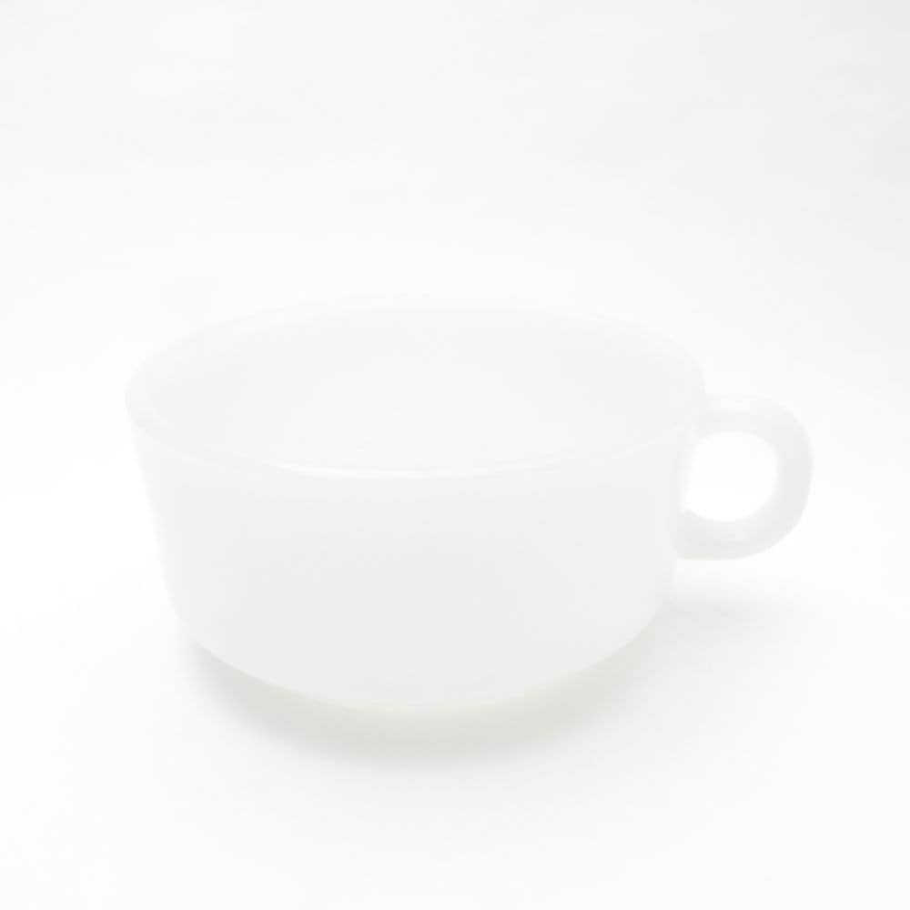 Glasbake グラスベイク スープカップ ミルクガラス ヴィンテージ オールド レア SY10279A3 【中古】