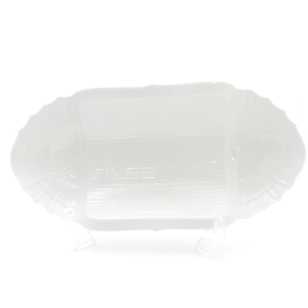 美品 Richard Ginori リチャードジノリ アスパラガスディッシュ 大皿 変形皿 SY11126G2 【中古】