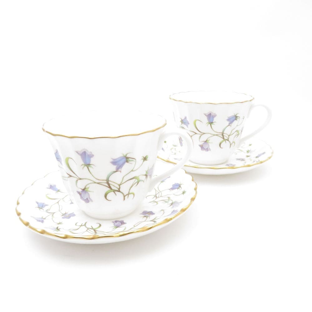 美品 SPODE スポード カンタベリー カップ＆ソーサー 2客 ペア コーヒー ティー SO2135K2 【中古】