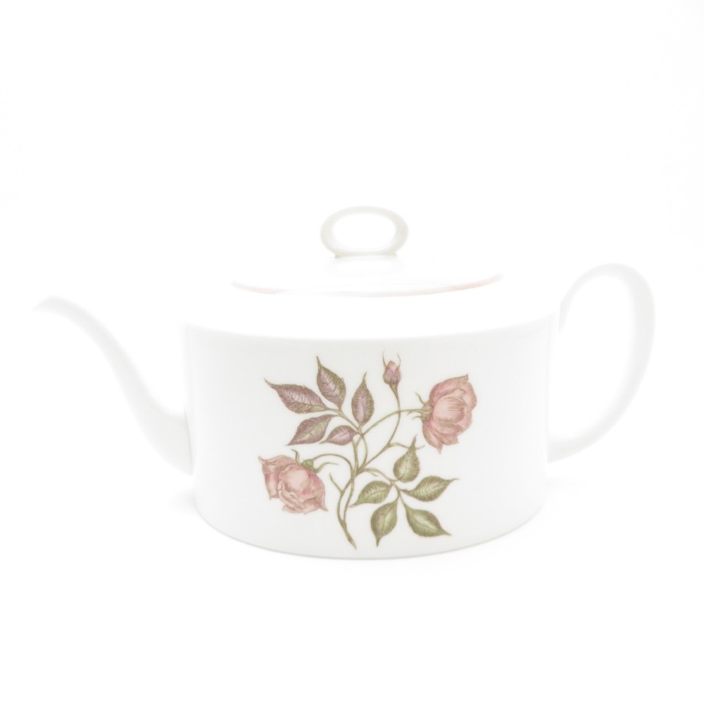 美品 WEDGWOOD ウェッジウッド マグノリア スージークーパーデザイン ティーポット 紅茶 茶器 花柄 英国 SU9570S2 【中古】