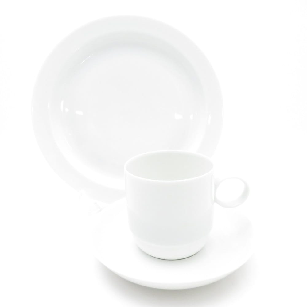 美品 Rosenthal ローゼンタール スタジオライン カップ＆ソーサー 19cmプレート トリオ1セット 皿 珈琲 ケーキ デザート SU10235E2 【中古】