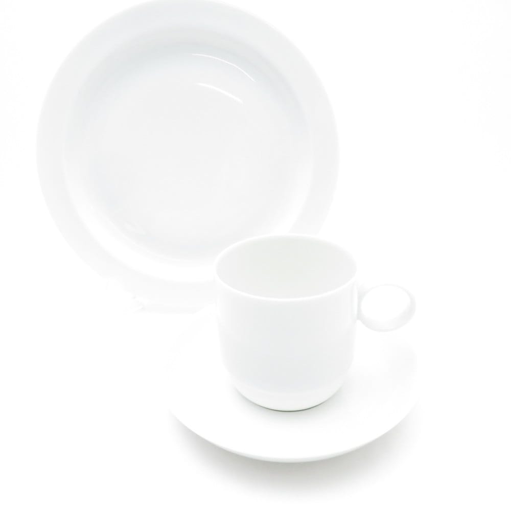 美品 Rosenthal ローゼンタール スタジオライン カップ＆ソーサー 19cmプレート トリオ1セット 皿 珈琲 ケーキ デザート SU10239E2 【中古】