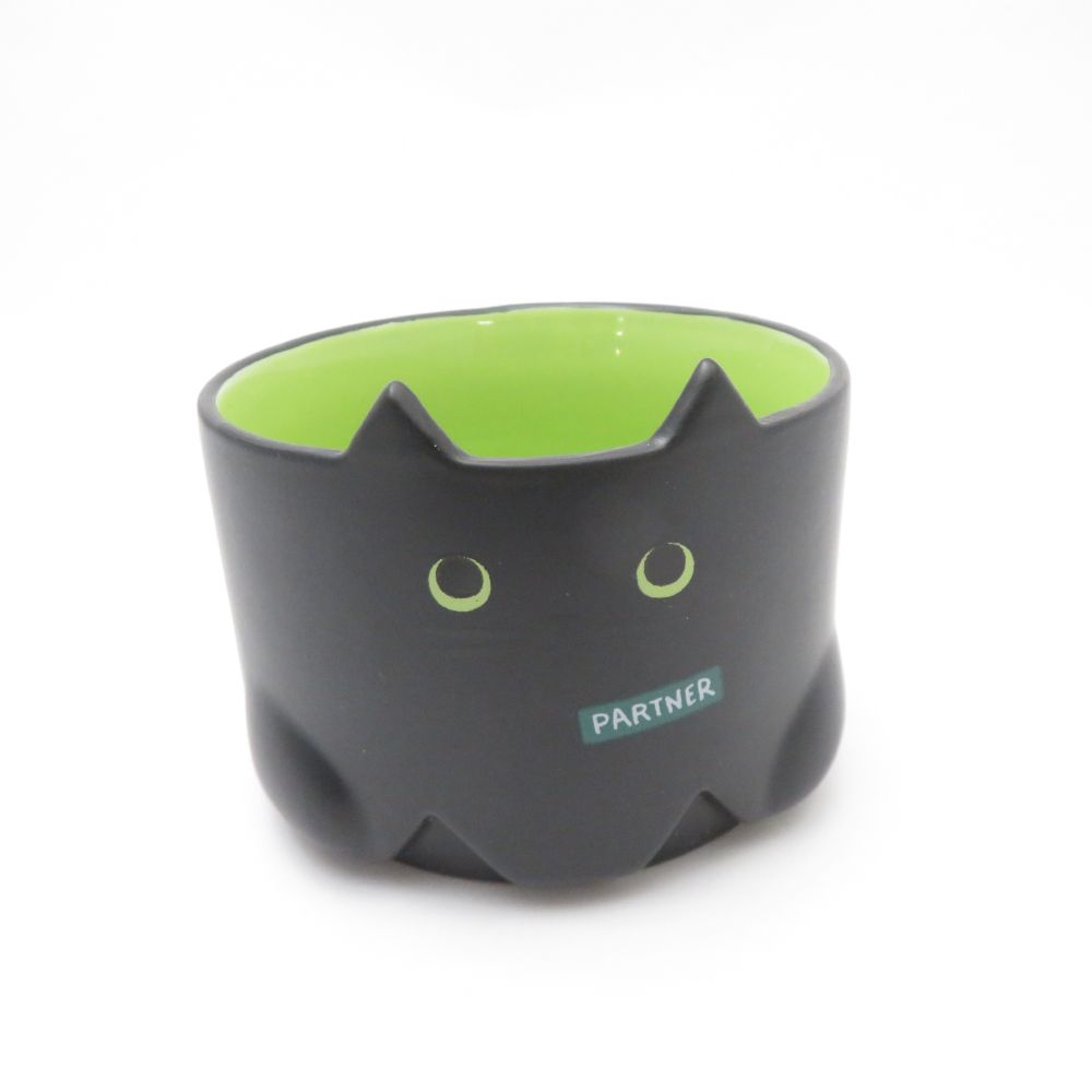 美品 STARBUCKS スターバックス ハロウィン2020 スタッキングマグ ブラックキャット マグカップ 237ml コーヒー 珈琲 黒猫 スタバ SU10506K2 【中古】