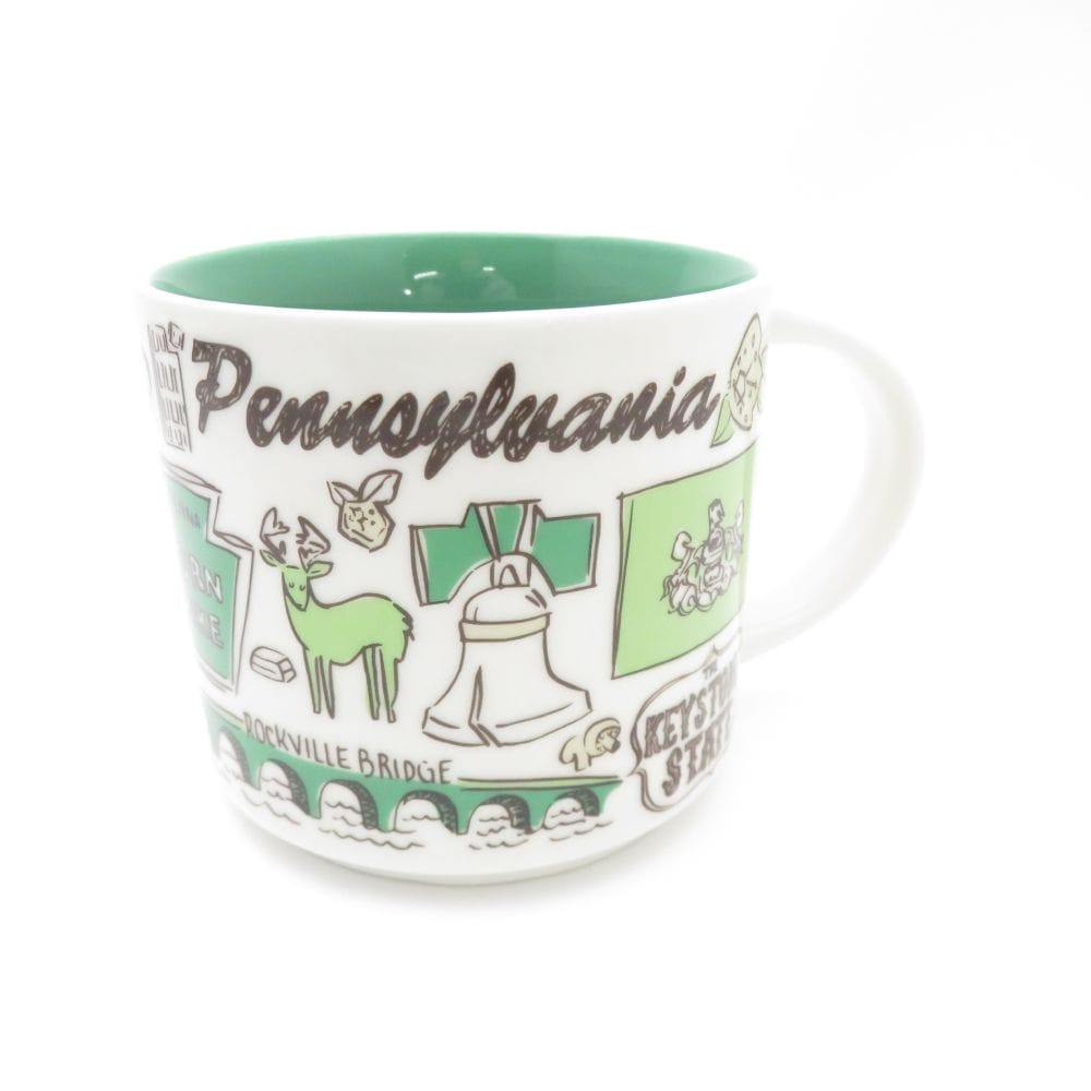 未使用 STARBUCKS スターバックス BEEN THERE SERIES ペンシルベニア マグカップ ご当地 グローバル 限定 SO2642E1 【中古】