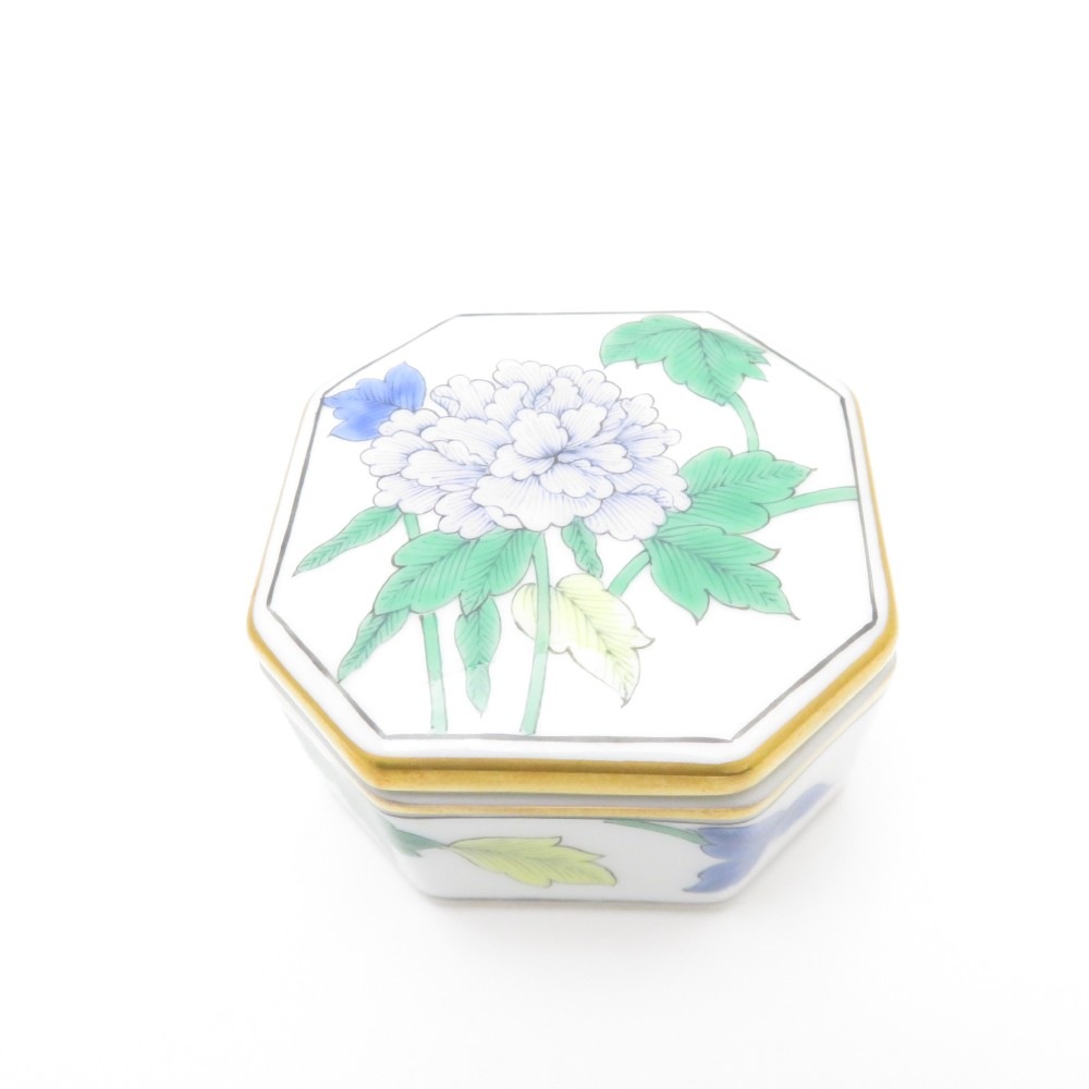 美品 Herend ヘレンド シノワズリ PVFP 小物入れ ミニケース SO2951F1 【中古】