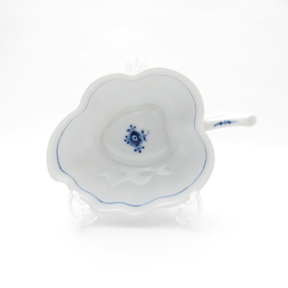 美品 ROYAL COPENHAGEN ロイヤルコペンハーゲン ブルーフル―テッド 349 リーフディッシュ 変形皿 バターカップ SY11929R1 【中古】