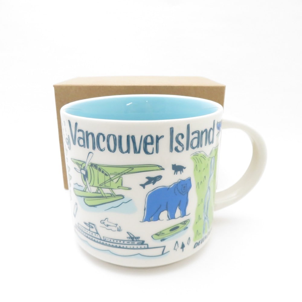 未使用 STARBUCKS スターバックス カナダ バンクーバーアイランド マグカップ コップ コーヒー ティー SY11918L2 【中古】