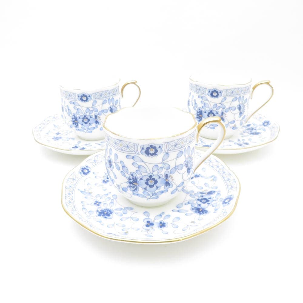 NARUMI ナルミ ミラノ カップ＆ソーサー 3客 セット SY11993L1 【中古】