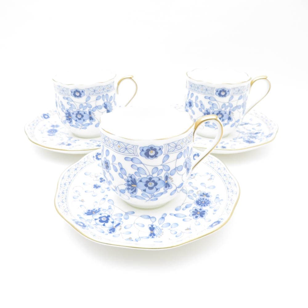 NARUMI ナルミ ミラノ カップ＆ソーサー 3客 セット SY11994L1 【中古】