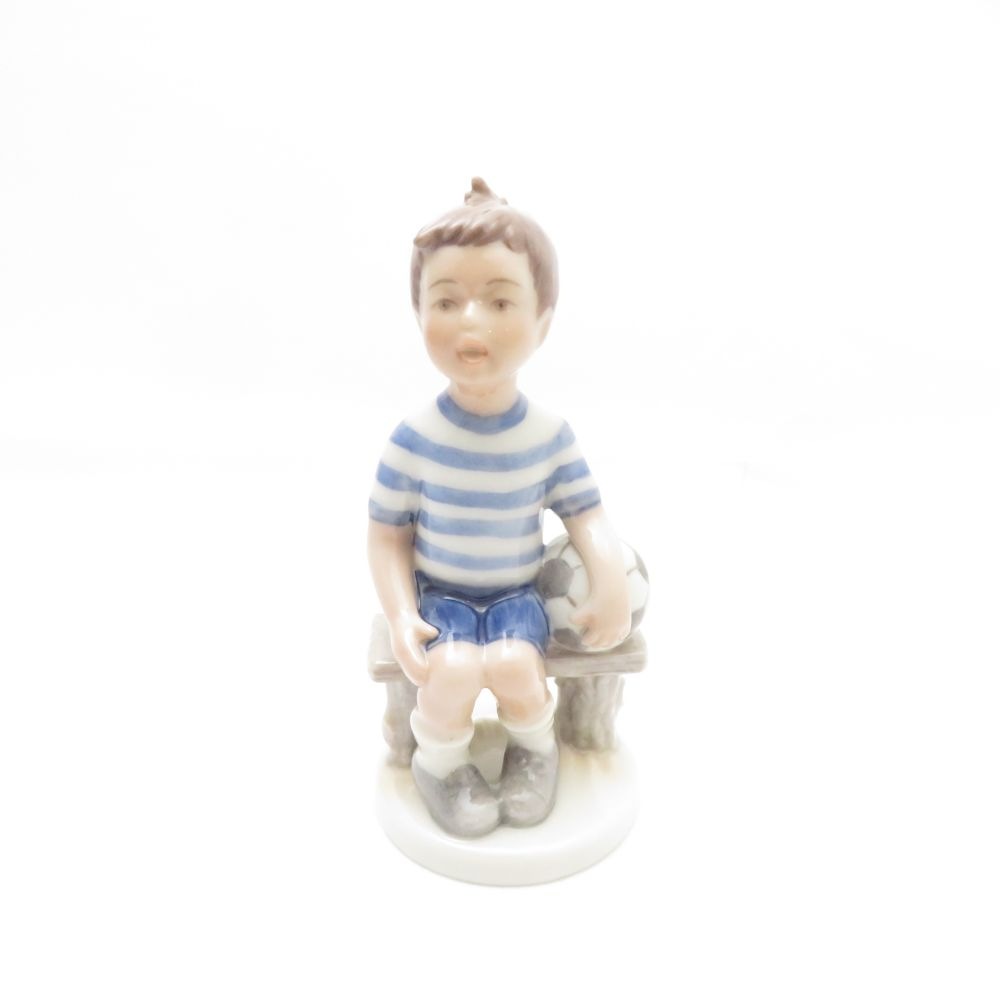 未使用 ROYAL COPENHAGEN ロイヤルコペンハーゲン ミレニアムコレクション フレデリック フィギュリン 男の子 置物 インテリア SM3808S3 【中古】