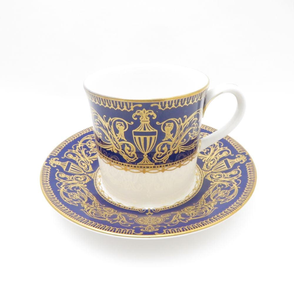 美品 ROYAL WORCESTER ロイヤルウースター SANDRINGHAM サンドリンガム カップ＆ソーサー SY12406R1 【中古】