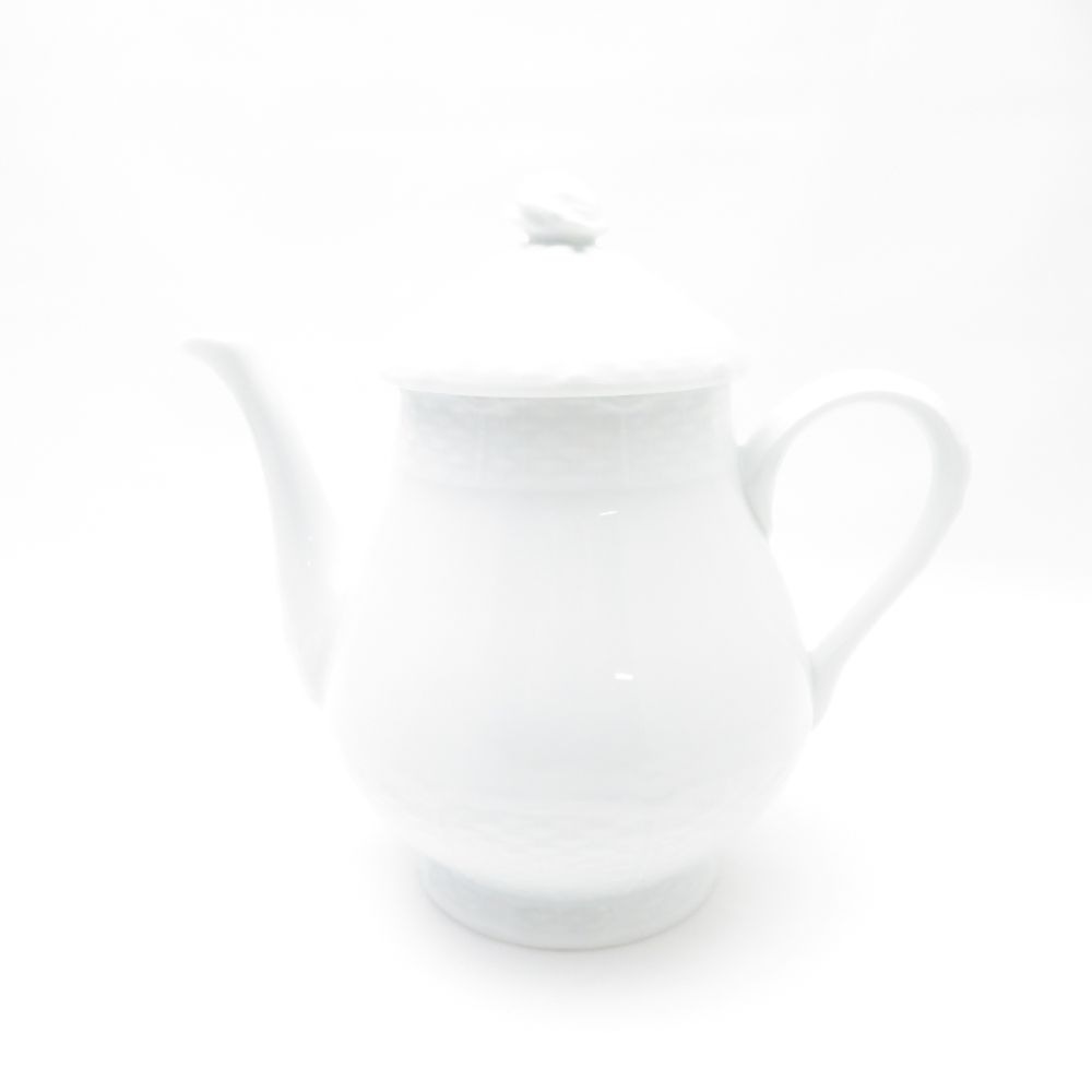 美品 RAYNAUD レイノーリモージュ サンデコール ティーポット 1点 茶器 白磁 テーブルウェア SU11982S2 【中古】