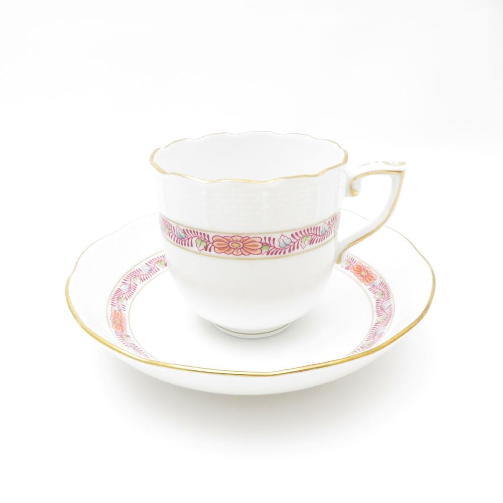 美品 Herend ヘレンド コーヒーカップ＆ソーサー 1客 SM4110B1 【中古】