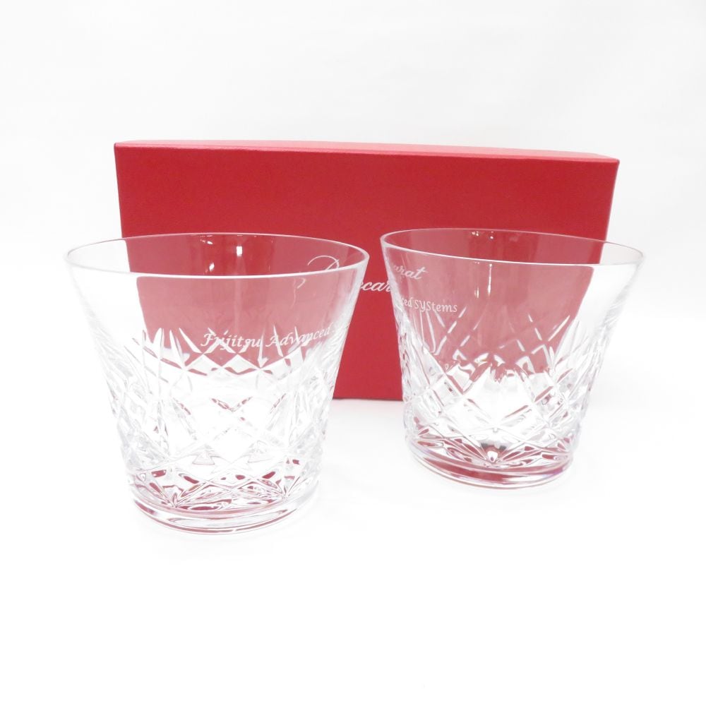 未使用 Baccarat バカラ 2025年 アリア タンブラー 2点 ペア ロックグラス オールドファッション SM4107B1 【中古】