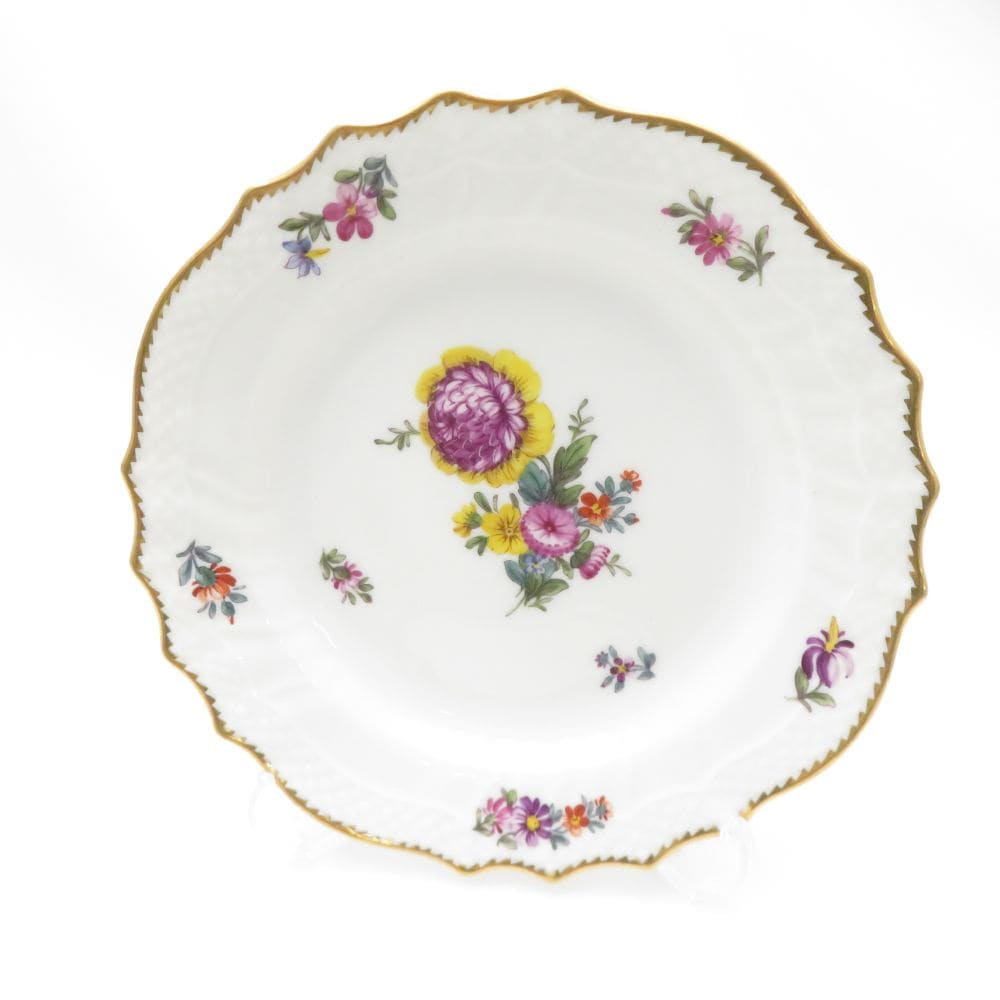 美品 ROYAL COPENHAGEN ロイヤルコペンハーゲン 中皿 17cmプレート 花柄 SC7836B2 【中古】