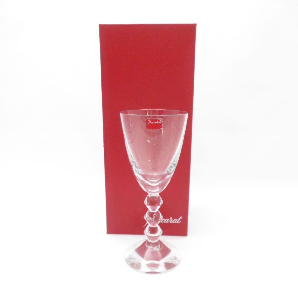 美品 Baccarat バカラ ベガ ワイングラス 1客 クリスタル Mサイズ H18cm SU12117X2 【中古】