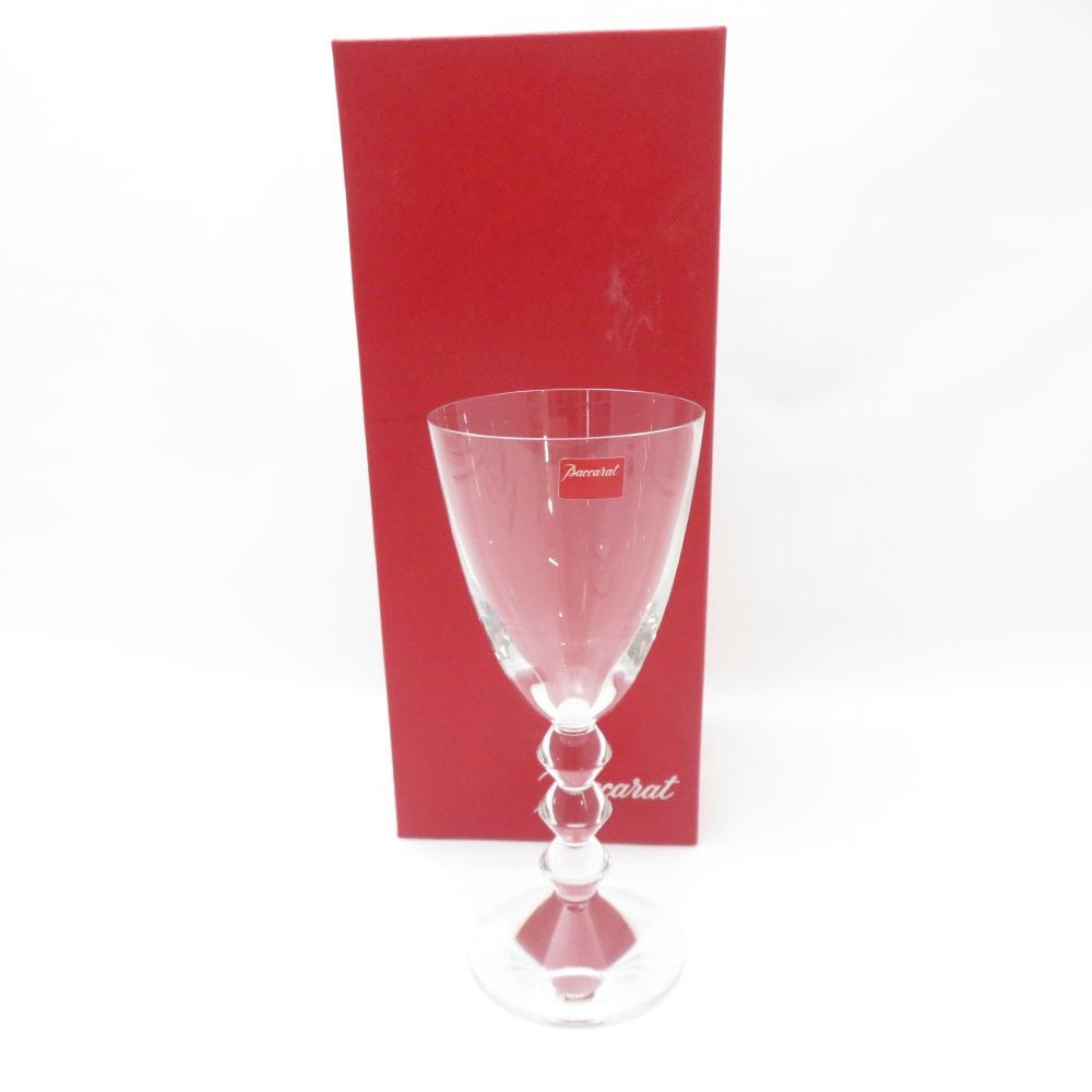 美品 Baccarat バカラ ベガ ワイングラス 1客 クリスタル Mサイズ H18cm SU12118X2 【中古】