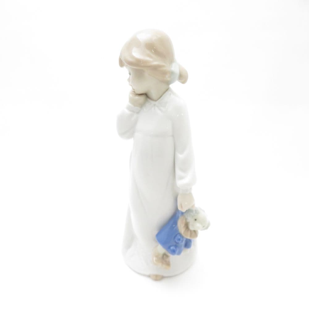 美品 NAO ナオ 1108 MY RAG DOLL 私のお人形 フィギュリン 1点 女の子 置物 陶器人形 オブジェ インテリア SU12127X2 【中古】