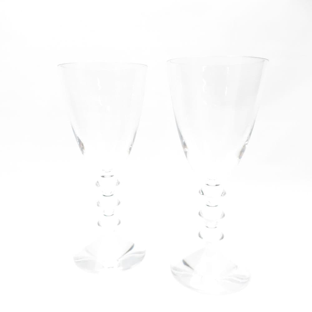 美品 Baccarat バカラ ベガ ワイングラス 2客 クリスタル ペア H18 SU12325R1 【中古】