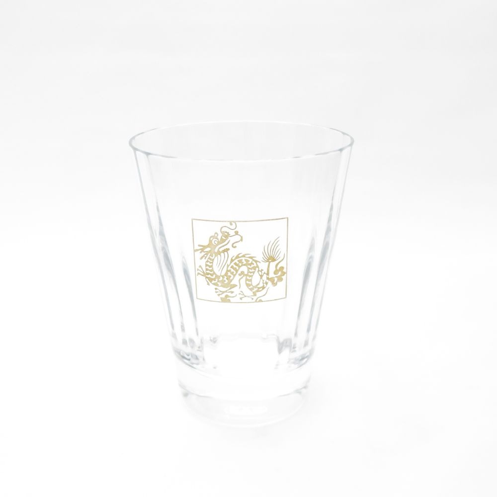 美品 Baccarat バカラ ミルニュイ 干支 辰年 タンブラー クリスタル グラス レア 希少 SY12628L2 【中古】