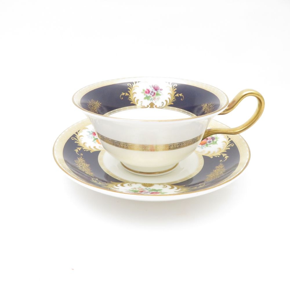 美品 WEDGWOOD ウェッジウッド グロブナーガーデン ティーカップ＆ソーサー ピオニー SU12468H2 【中古】