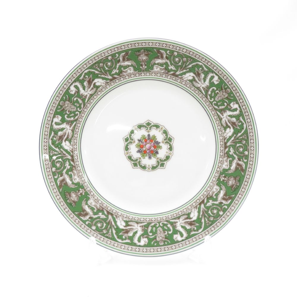 未使用 WEDGWOOD ウェッジウッド フロレンティーン ヴェルデ 中皿 20cmプレート SC8103Q1 【中古】