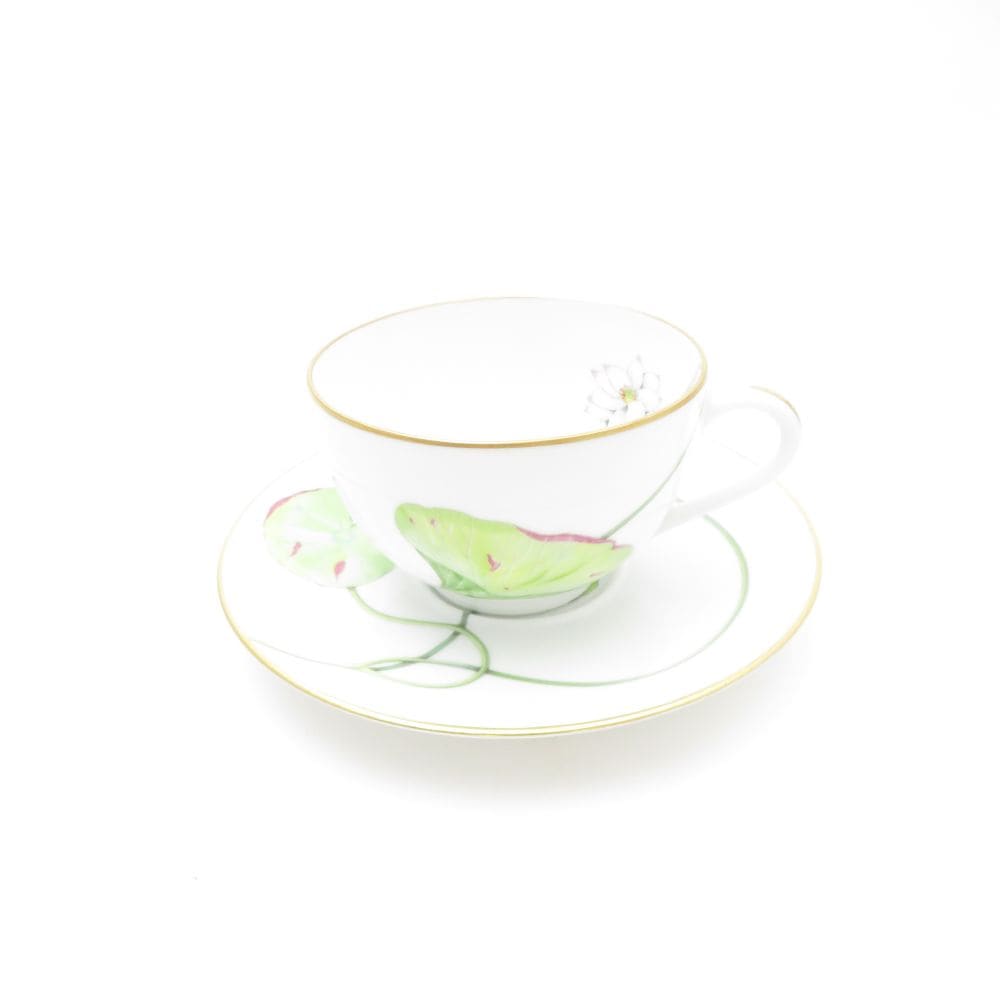 未使用 Herend ヘレンド ナイルの庭 ティーカップ＆ソーサー SC8010V1 【中古】