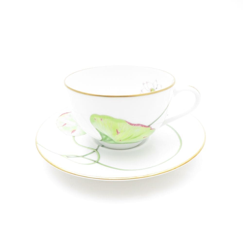 未使用 Herend ヘレンド ナイルの庭 ティーカップ＆ソーサー SC8011V1 【中古】