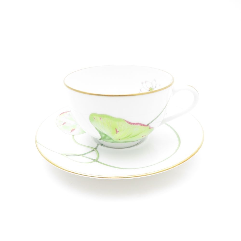 未使用 Herend ヘレンド ナイルの庭 ティーカップ＆ソーサー SC8011V1 【中古】