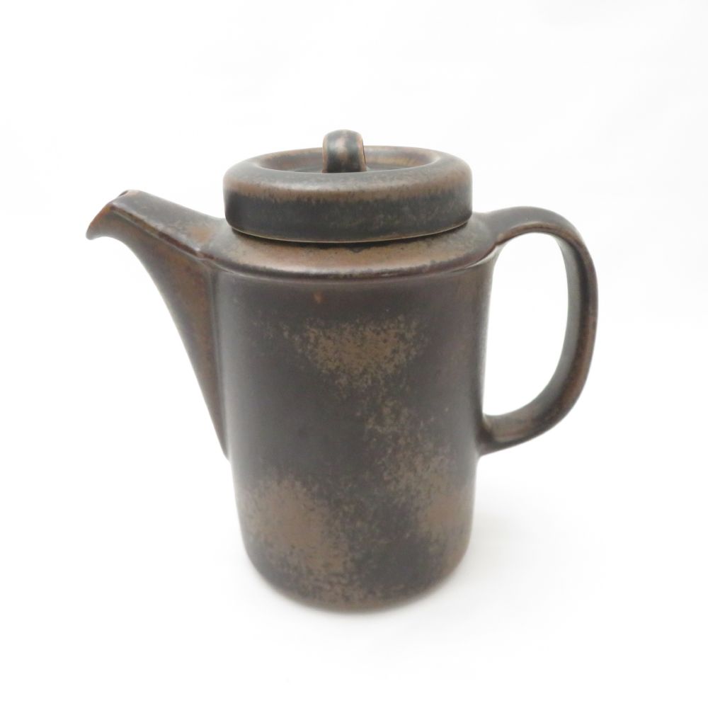 美品 ARABIA アラビア ルスカ コーヒーポット 北欧 王冠マーク 旧ロゴ SM4189J1 【中古】