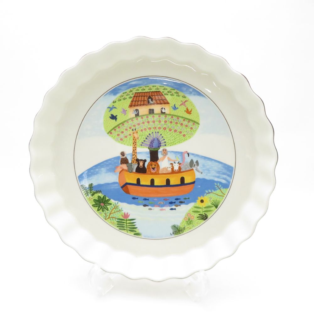 美品 Villeroy&Boch ビレロイ＆ボッホ デザイン ナイーフ 深皿 パイディッシュ グラタン 耐熱オーブン SU12442B1 【中古】