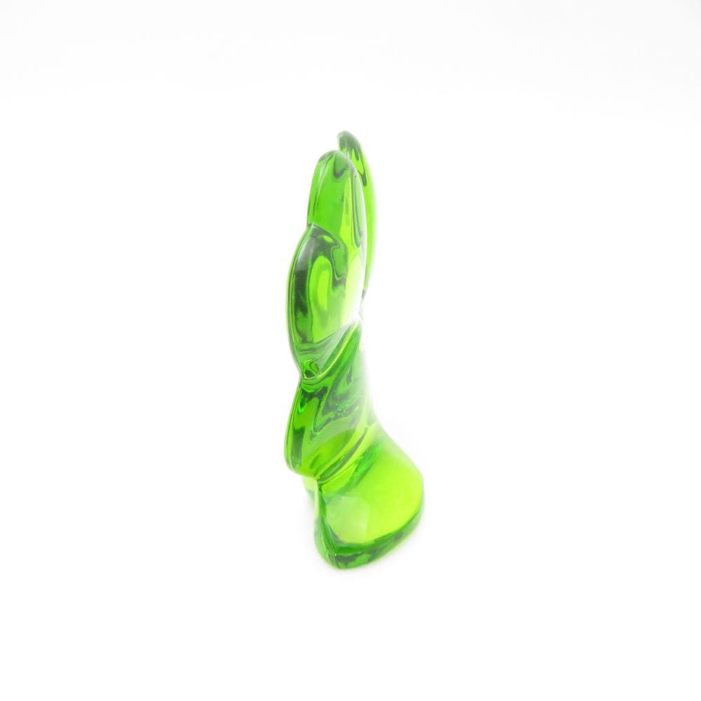 美品 Baccarat バカラ ペーパーウェイト クリスタル 置き物 クローバー SN302B2 【中古】