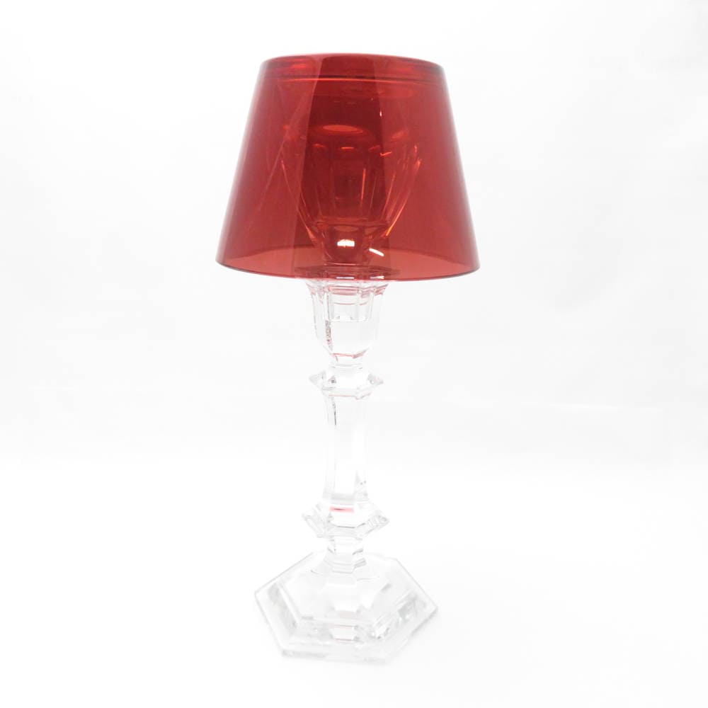 Baccarat バカラ アワファイヤー キャンドルスタンド 1点 クリスタル インテリア オブジェ 置物 スタルク SY12711B3 【中古】