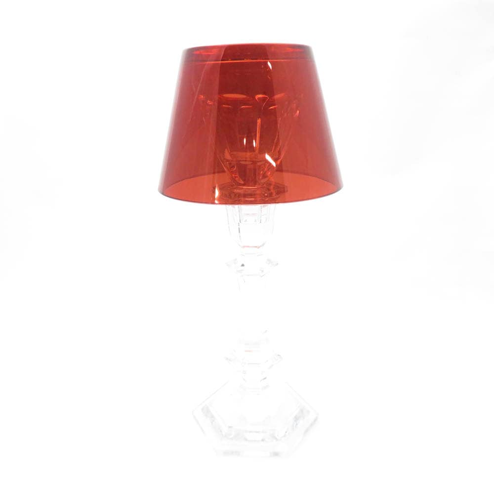 Baccarat バカラ アワファイヤー キャンドルスタンド 1点 クリスタル インテリア オブジェ 置物 スタルク SY12712B3 【中古】