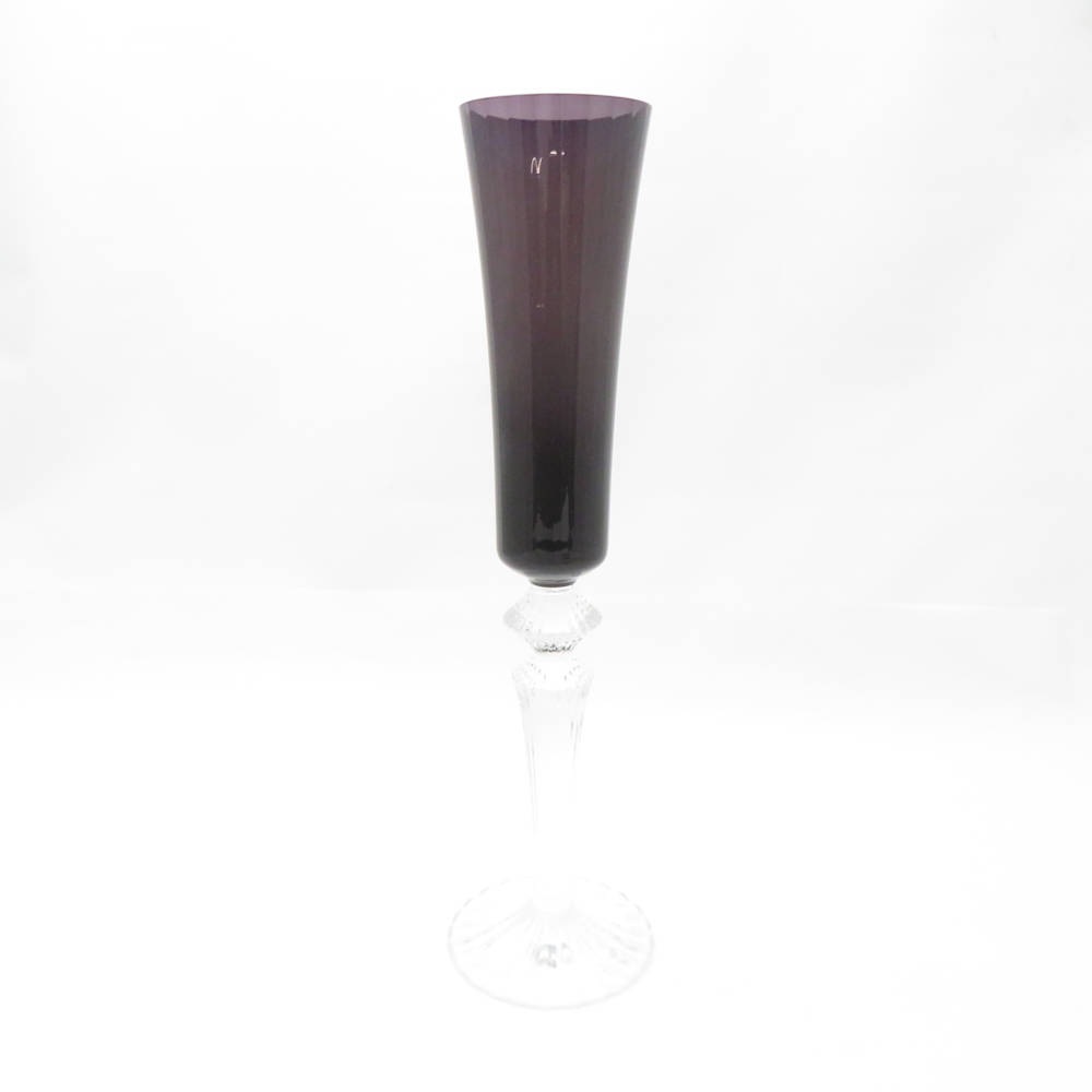 美品 Baccarat バカラ ミルニュイ フルーティッシモ シャンパングラス 1客 クリスタル H29 シャンパンフルート SY12717B3 【中古】