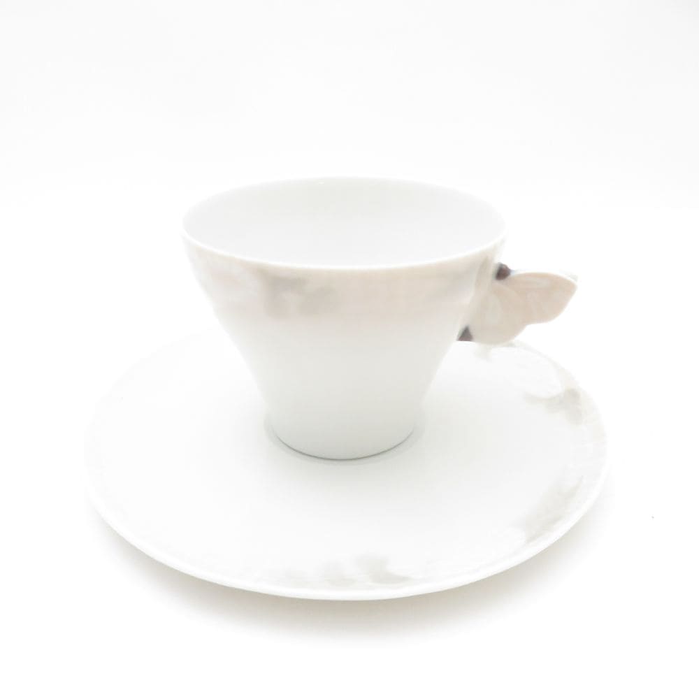 美品 ROYAL COPENHAGEN ロイヤルコペンハーゲン ミッドサマーナイトドリーム ナイツ 72/10041 コーヒーカップ＆ソーサー 珈琲 真夏の夜の夢 高級 テーブルウェア SU12499J2 【中古】