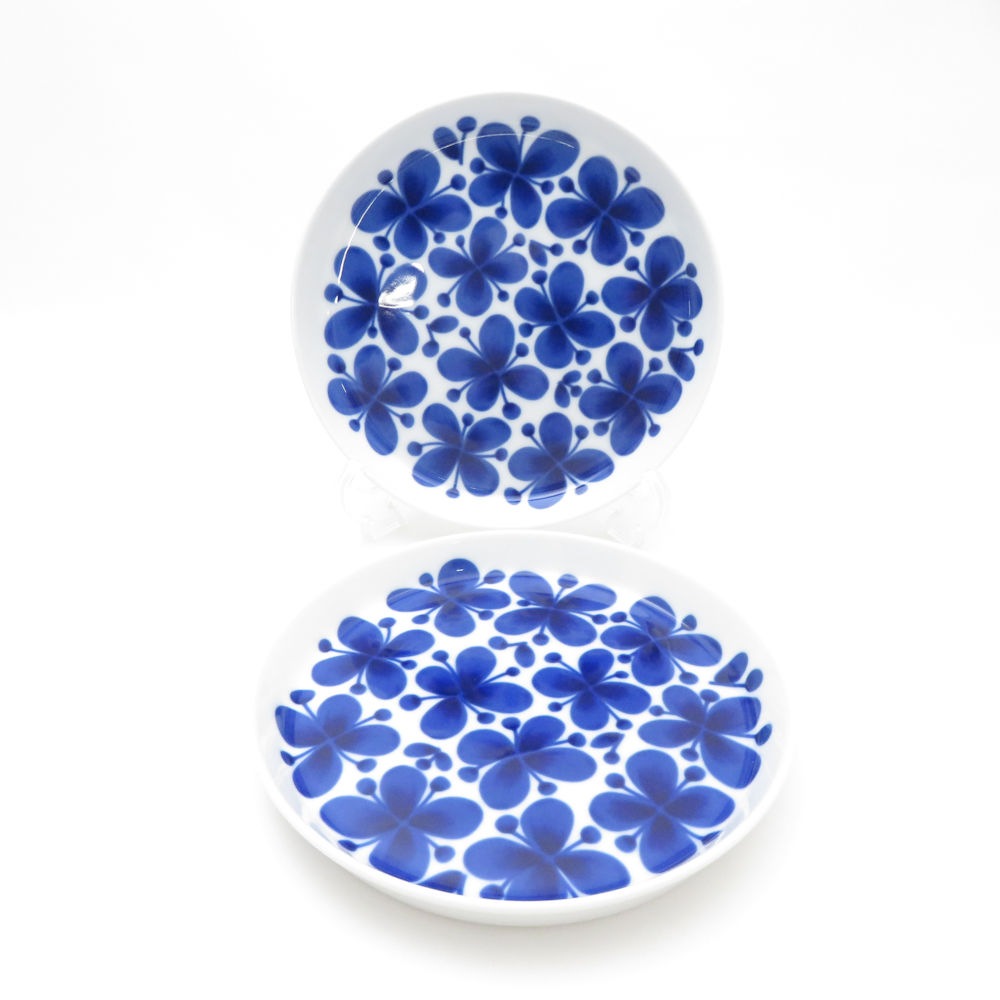 美品 Rorstrand ロールストランド MONAMIE モナミ 中皿 2枚 ペア 18cmプレート ケーキ デザート 北欧 SU12647A3 【中古】