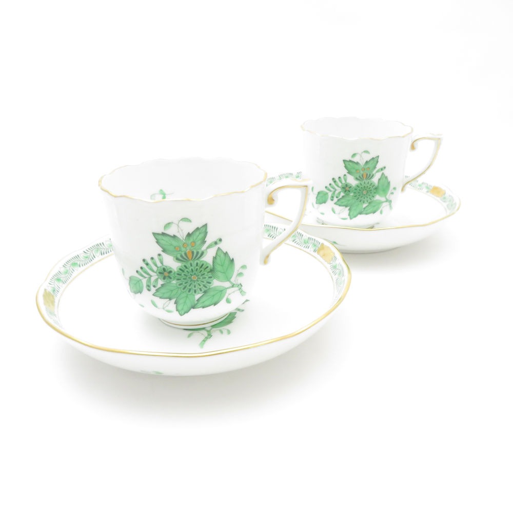 未使用 ヘレンド アポニーフラワー マルボンボン バタフライ 蝶 ボンボ