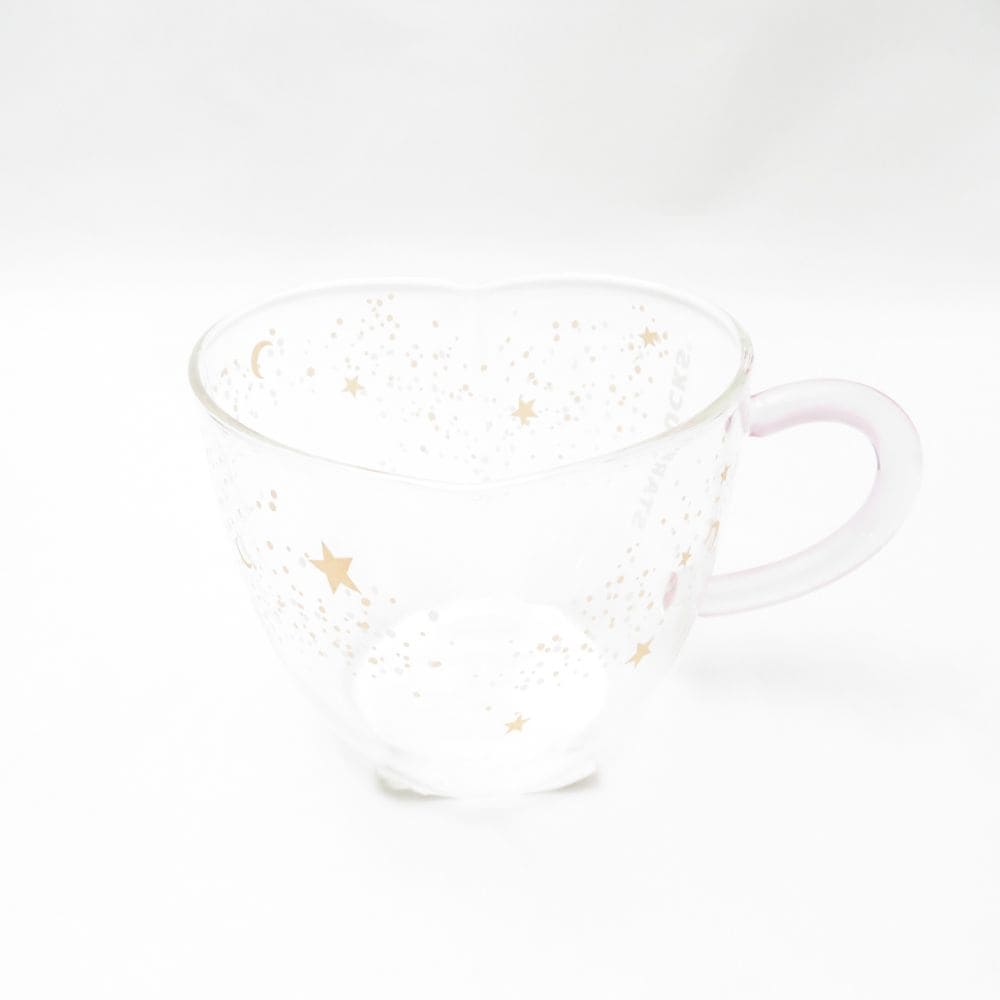 未使用 STARBUCKS スターバックス ホリデー2019 耐熱グラスマグハート