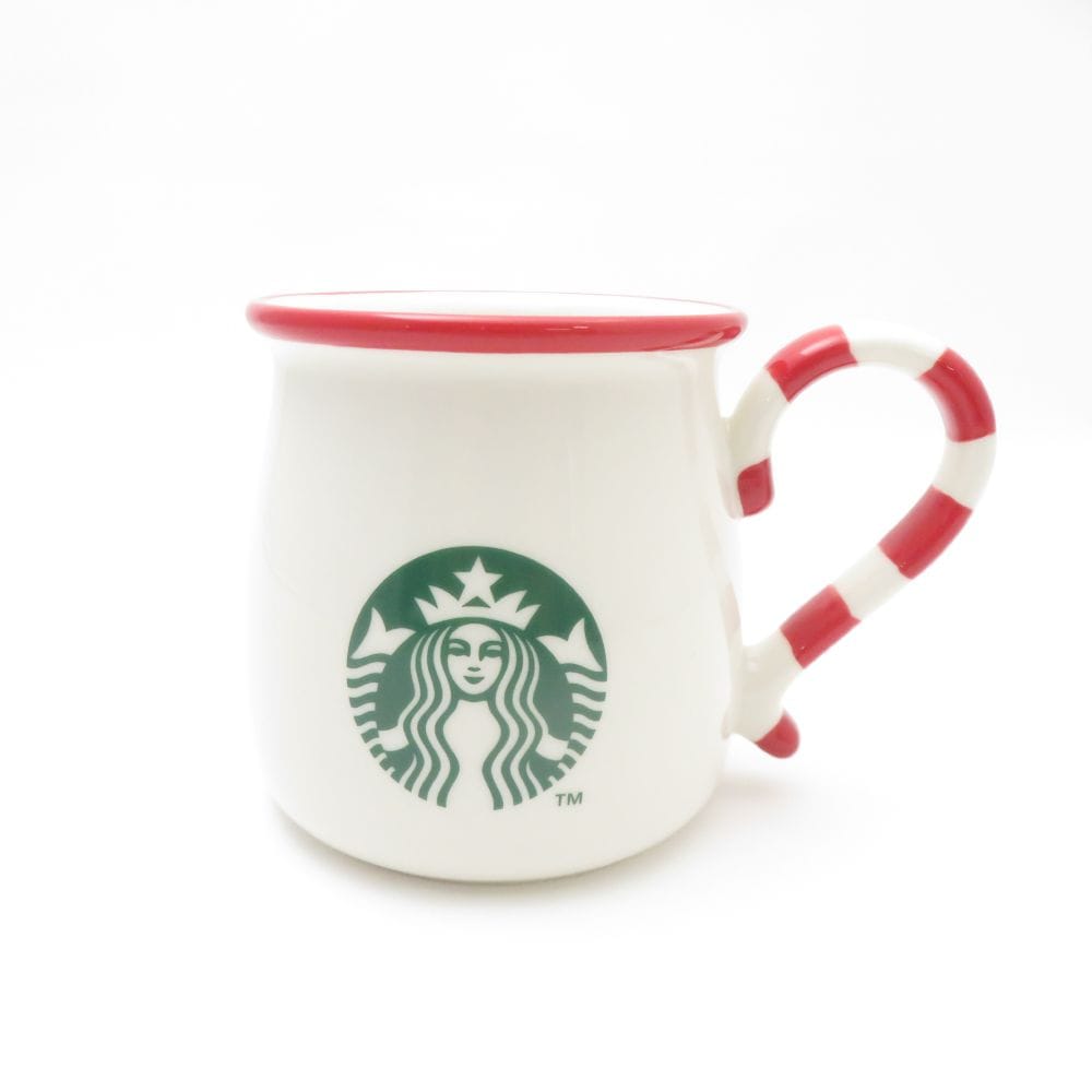 未使用 STARBUCKS スターバックス ホリデー2016 キャンディケーン マグカップ 1点 クリスマス 限定 スタバ SO3500D1 【中古】