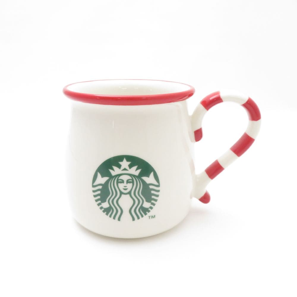 未使用 STARBUCKS スターバックス ホリデー2016 キャンディケーン マグカップ 1点 クリスマス 限定 スタバ SO3502D1 【中古】