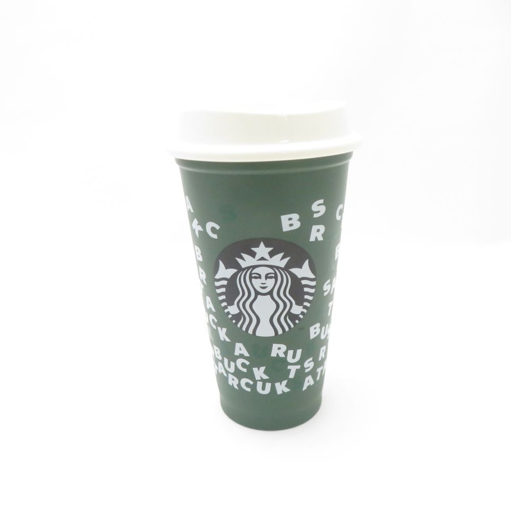 美品 STARBUCKS スターバックス リユーザブルカップ 1点 473ml スタバ 海外 限定 SC8080A1 【中古】