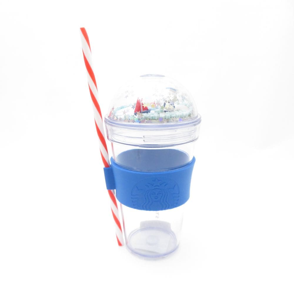 美品 STARBUCKS スターバックス セーラーベアリスタフィギュア コールドカップ 1点 473ml スタバ サマー 夏 海外 限定 SC8086A1 【中古】