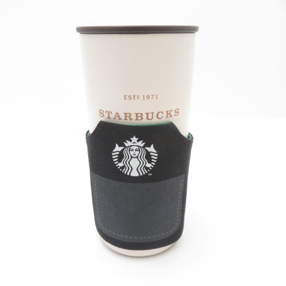 未使用 STARBUCKS スターバックス SS ステンレス ベントレー エプロン タンブラー 1点 295ml スタバ 海外限定 SC8098E2 【中古】