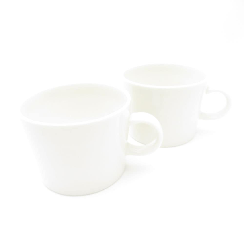 美品 iittala イッタラ TEEMA ティーマ マグカップ 2点 ペア コップ 北欧 無地 シンプル SY12841G2 【中古】
