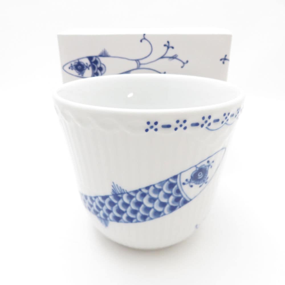 未使用 ROYAL COPENHAGEN ロイヤルコペンハーゲン ロイヤル クリーチャー 495 スタイルカップ ヘリング マグ 魚 SN337X2 【中古】