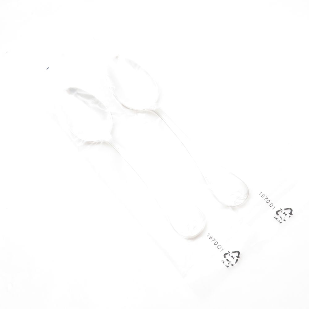 美品 Christofle クリストフル ヴィランドリ コーヒースプーン 2点 ステンレススチール ペア ホテル仕様 カトラリー テーブル 廃盤 SU12776V2 【中古】