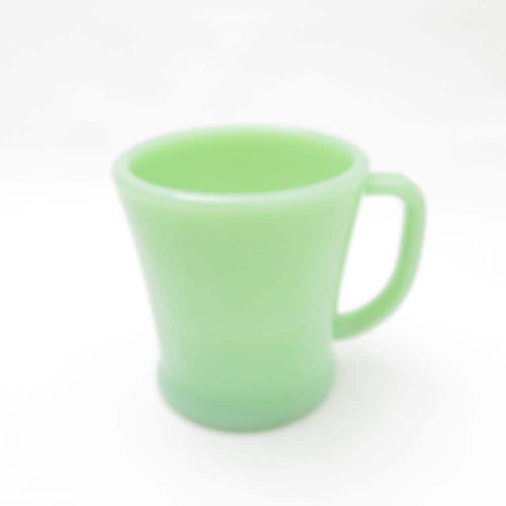 美品 Fire-King ファイヤーキング ジェダイ Dハンドル マグカップ 1950年代 コップ ヴィンテージ SY12966L2 【中古】