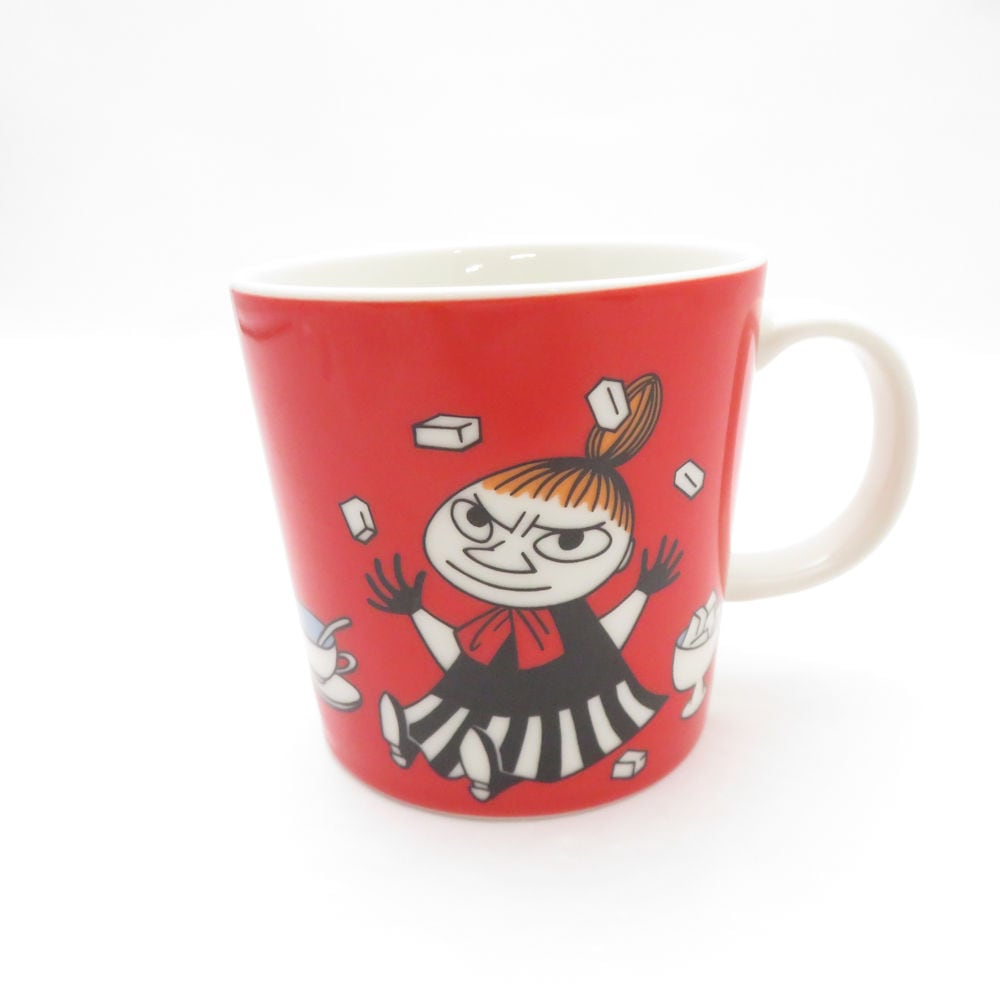 美品 ARABIA アラビア ムーミンマグ リトルミイ マグカップ 北欧 SM4273B3 【中古】